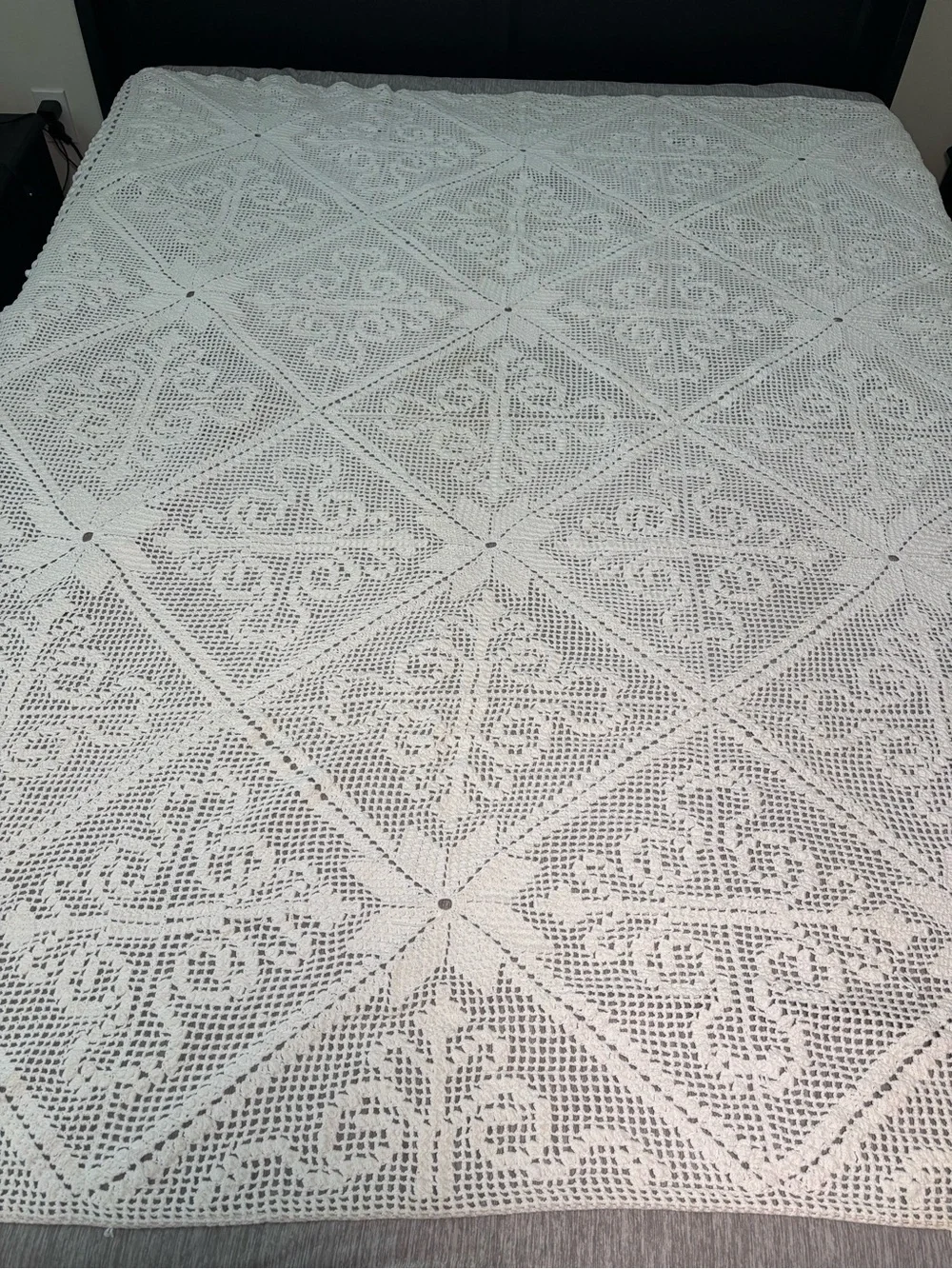 Handmade vintage crochet